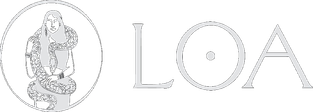 LOA restaurant logo, MICHELIN Guide recognised venue at Restaurants at St George's